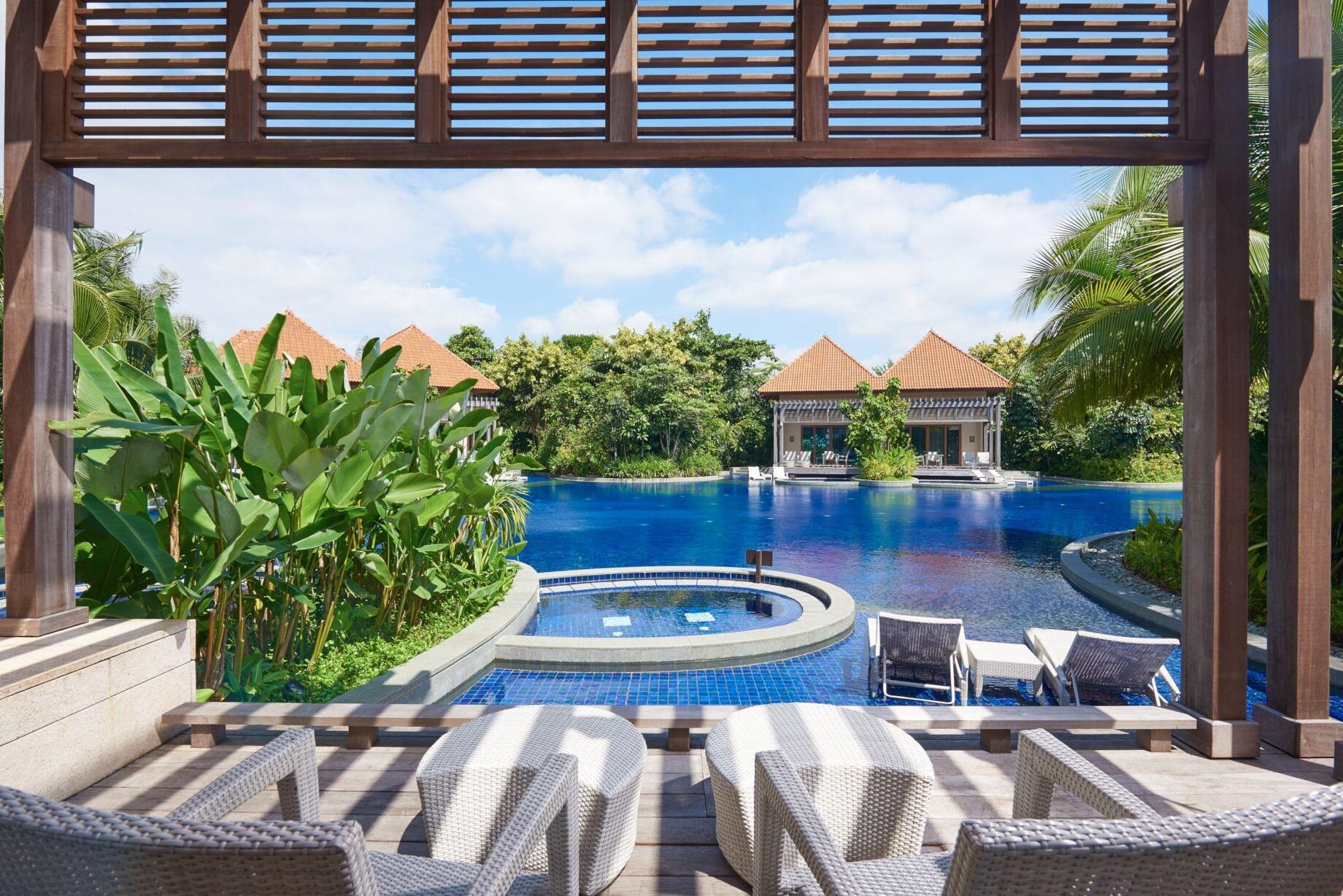 Resorts World Sentosa - Equarius Villas Сингапур Екстериор снимка